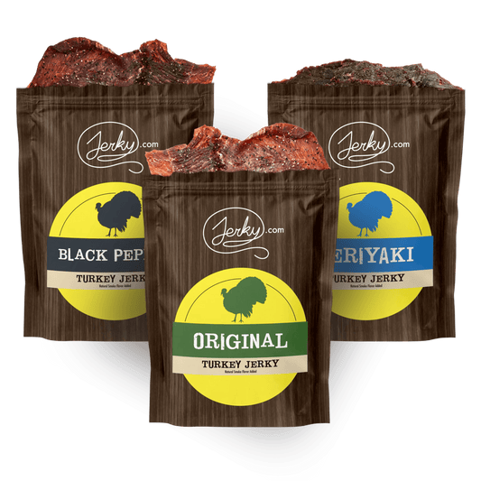 Turkey Jerky 3 Flavor Bundle by Jerky.com