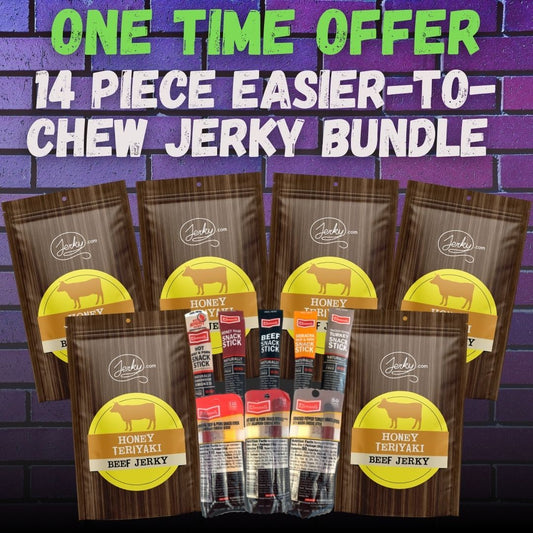 14 pc Easier-To-Chew Bundle by Jerky.com