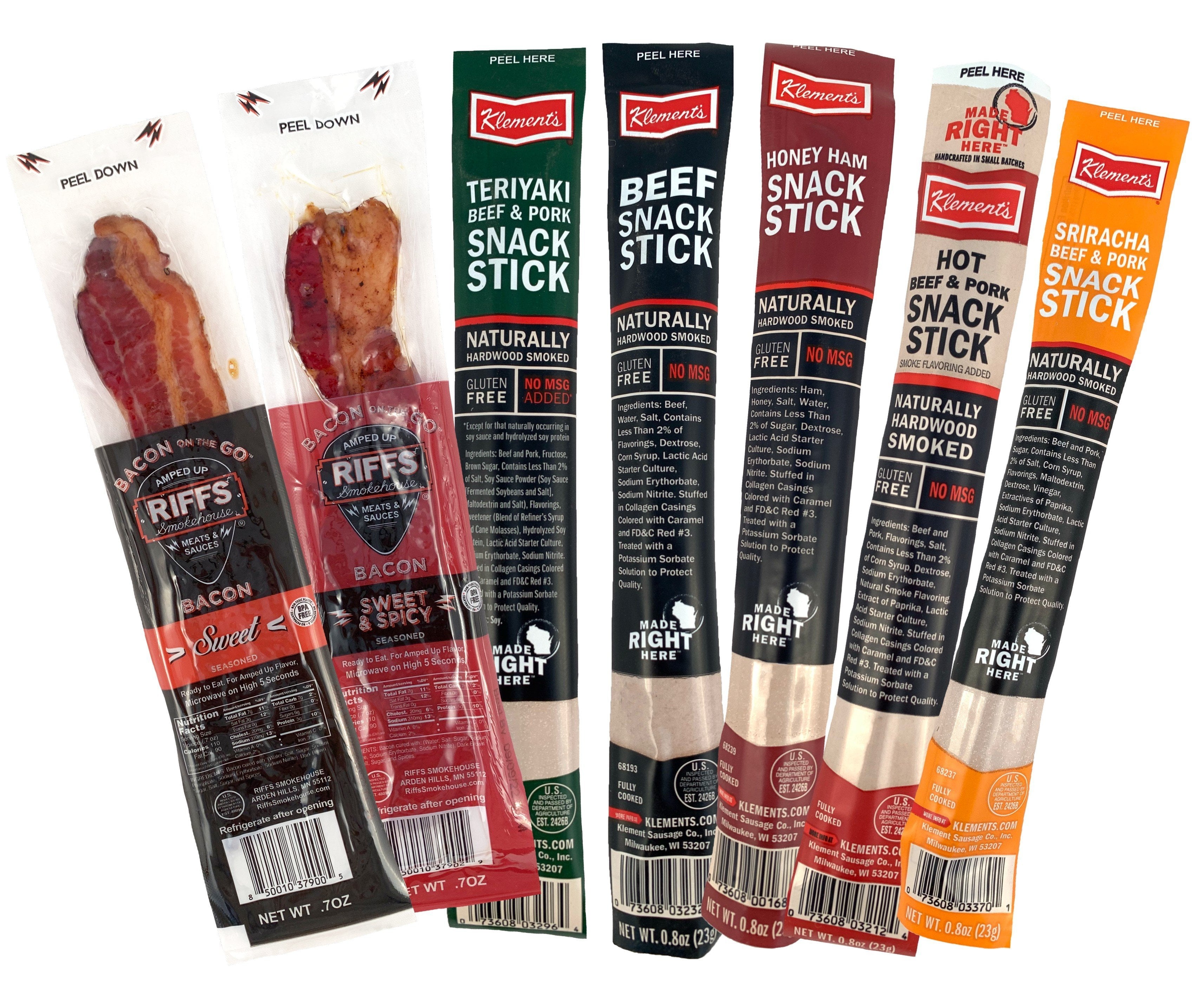 7 Piece Meat Snack Pack – Jerky.com