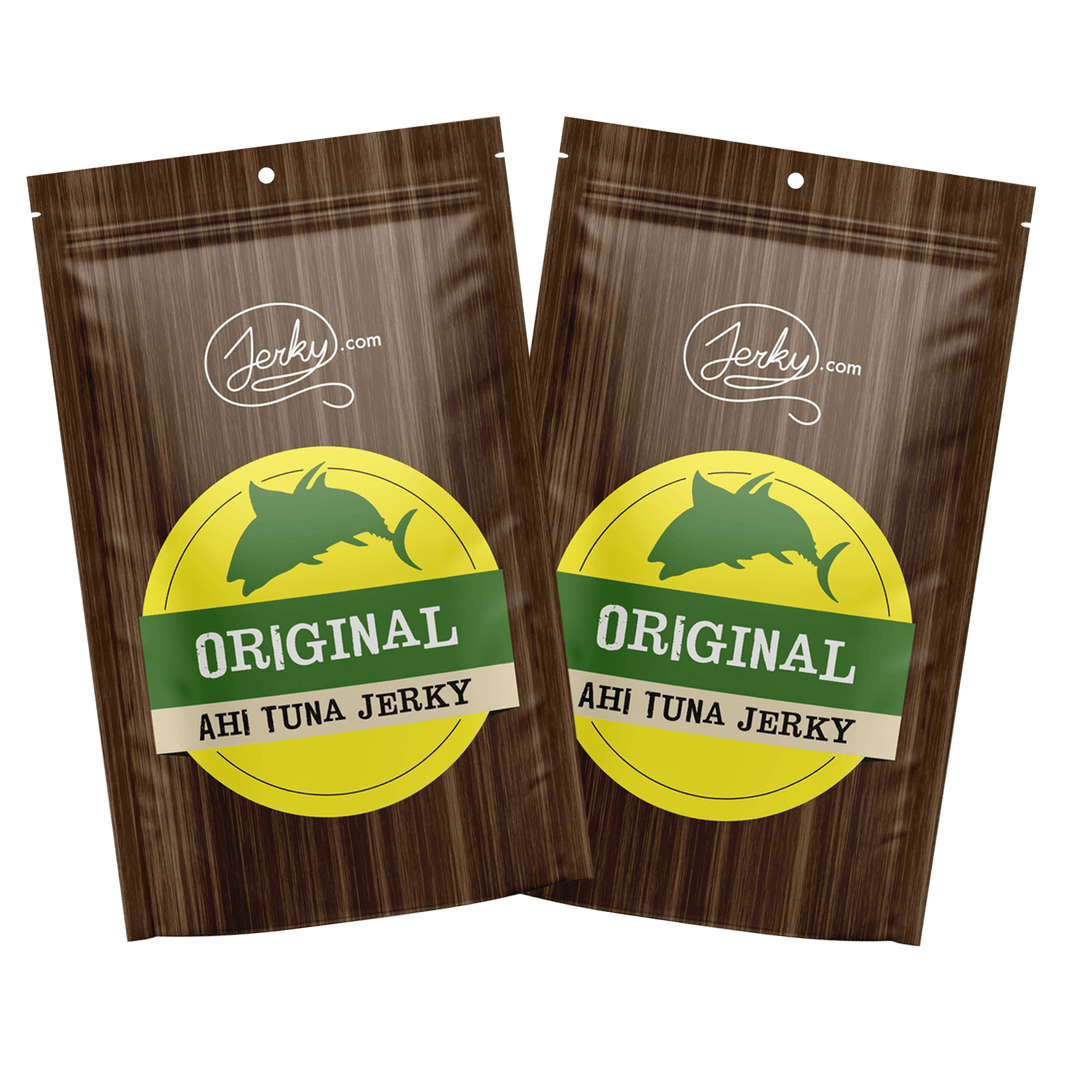 Fish Jerky Salmon, Rainbow Trout and Ahi Tuna Jerky