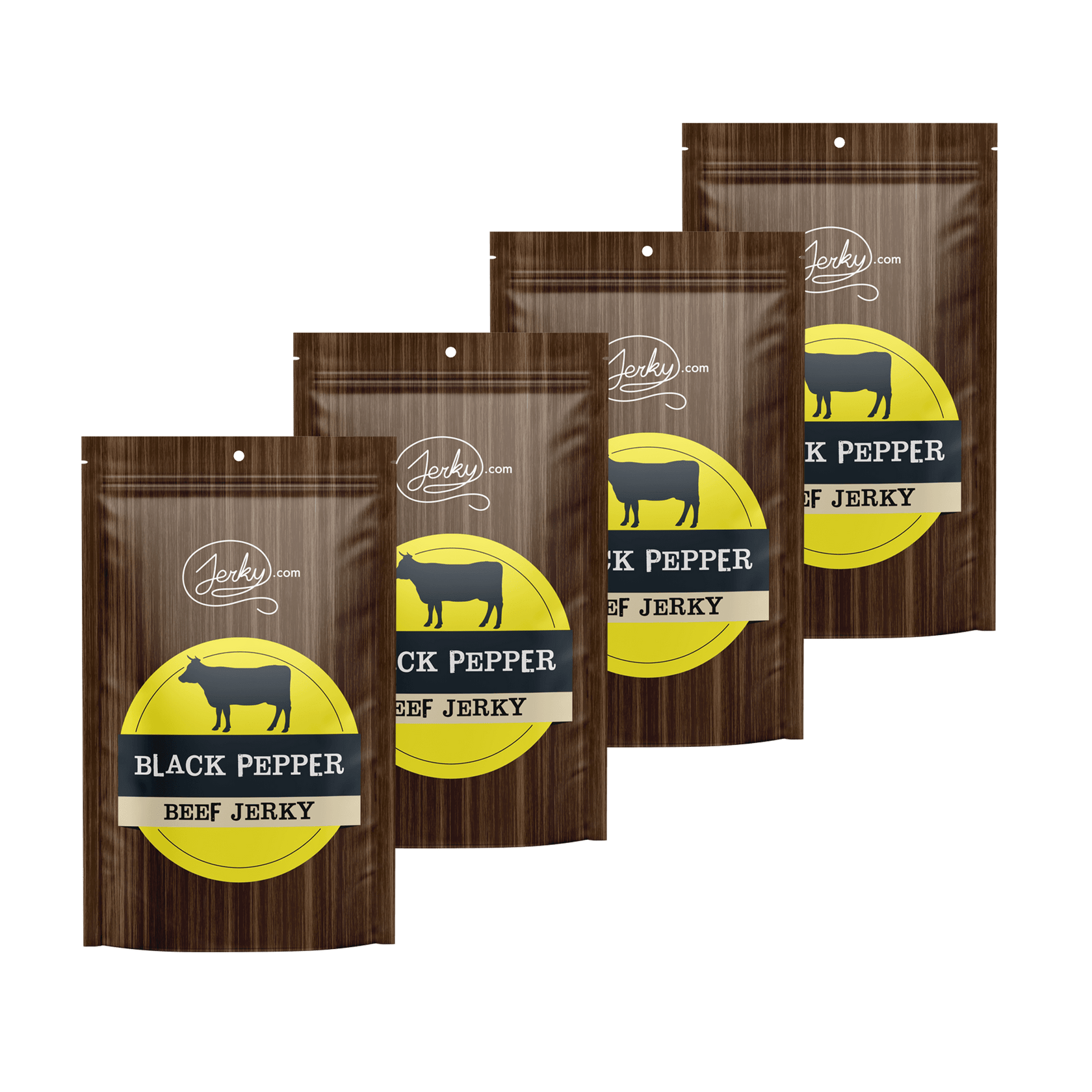 Black Pepper Beef Jerky in Bulk Big 1 lb bags for best value!