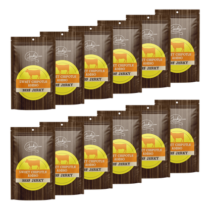 All-Natural Beef Jerky - Sweet Chipotle Adobo by Jerky.com