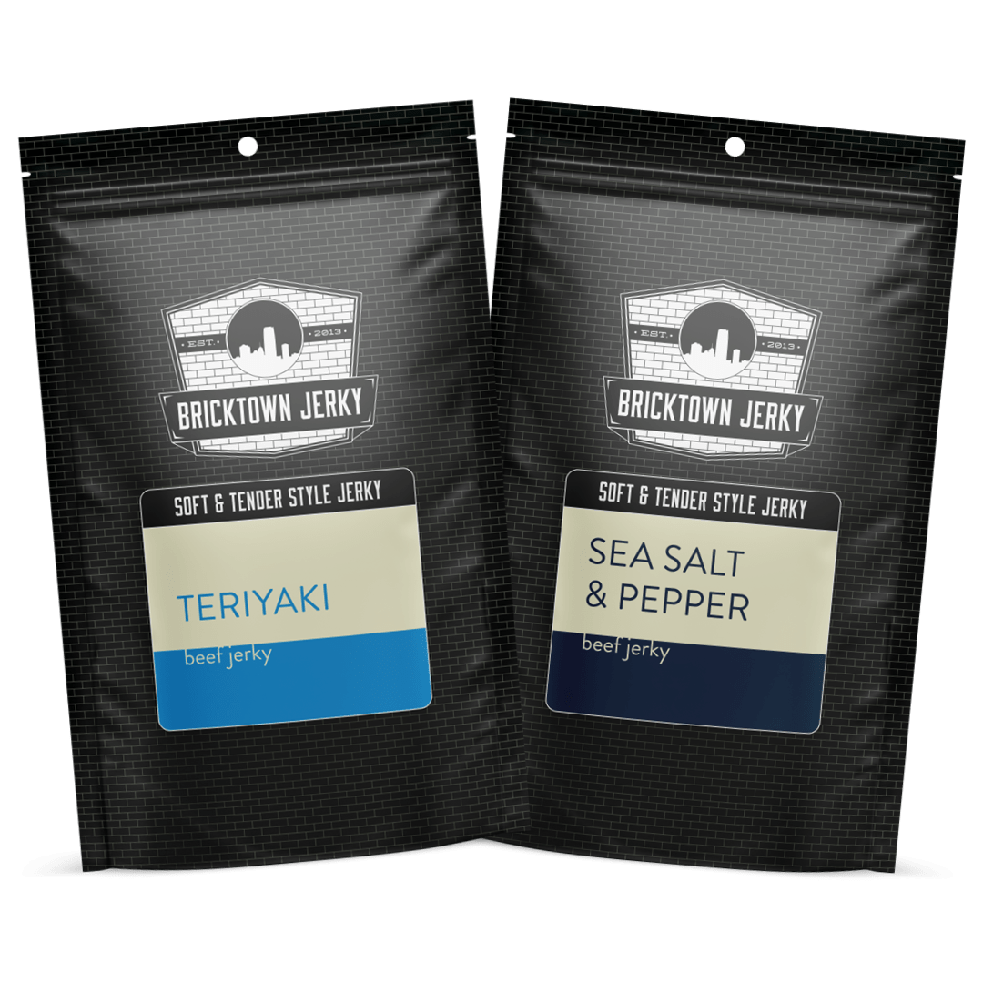 2-Flavor Easier-to-Chew Essential Pack by Jerky.com