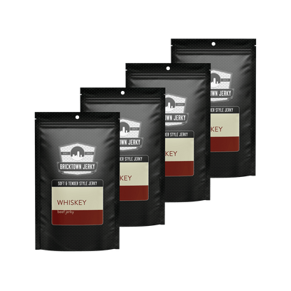 Soft and Tender Style Beef Jerky - Whiskey by Bricktown Jerky