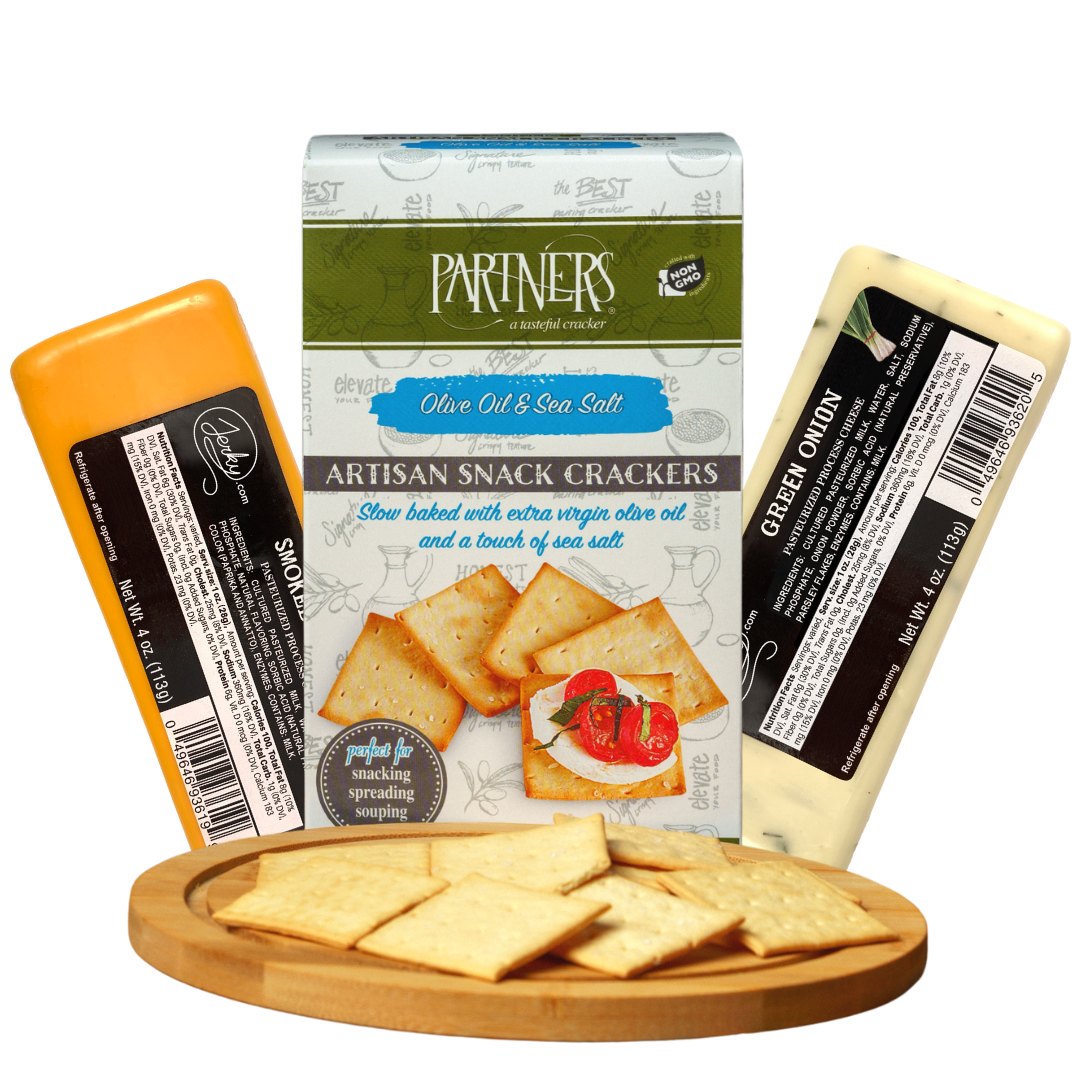 Cheese & Crackers Gift Bundle by Jerky.com