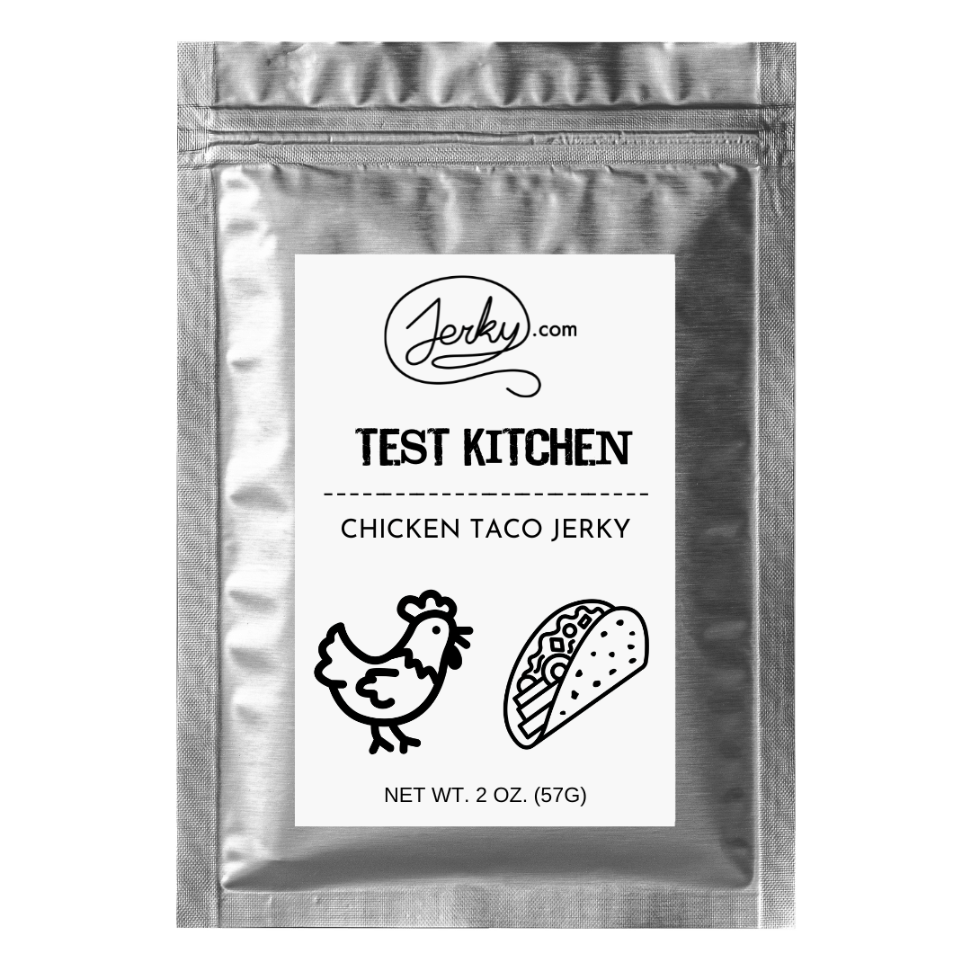 Test Kitchen - Chicken Taco Jerky by Jerky.com
