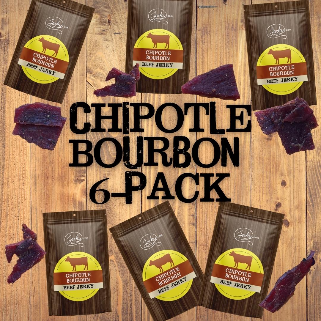 Chipotle Bourbon 6-Pack by Jerky.com