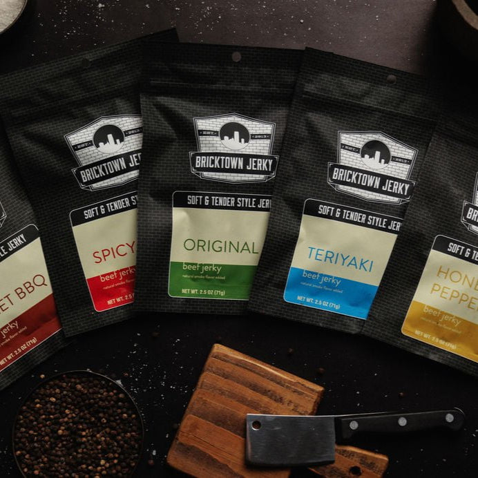 Soft and Tender Style Beef Jerky Gift Box by Bricktown Jerky