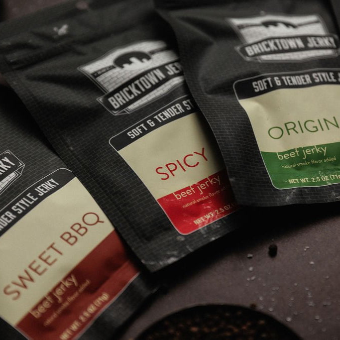 Soft and Tender Style Beef Jerky Gift Box by Bricktown Jerky