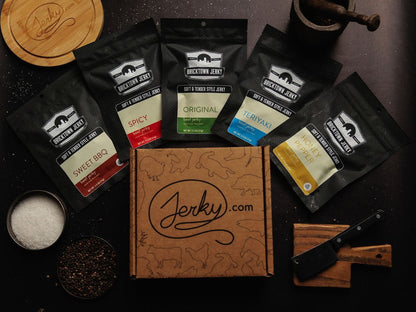 Soft and Tender Style Beef Jerky Gift Box by Bricktown Jerky