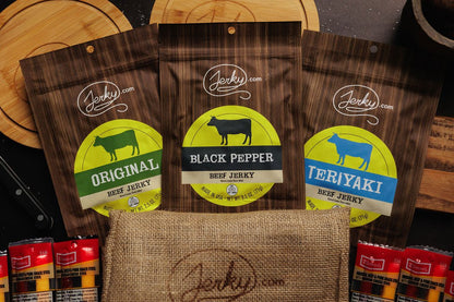 Beef Jerky Gift Bag - 19 Pieces by Jerky.com