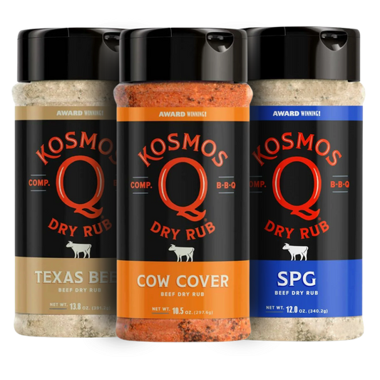 Kosmo's Q Seasoning - 3-Flavor Bundle by Jerky.com