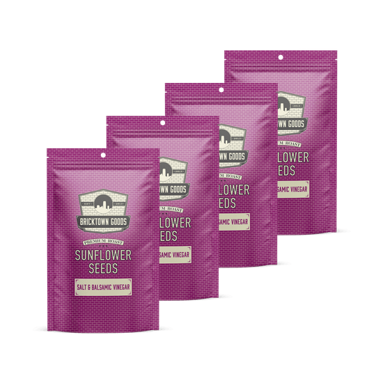 Salt & Balsamic Vinegar Sunflower Seeds Made with REAL ingredients