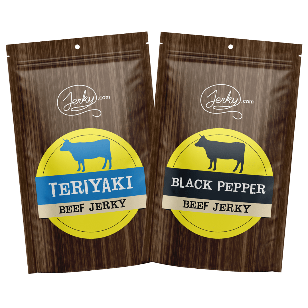 Buy 1 Get 1 FREE - Teriyaki & Black Pepper Beef Jerky by Jerky.com