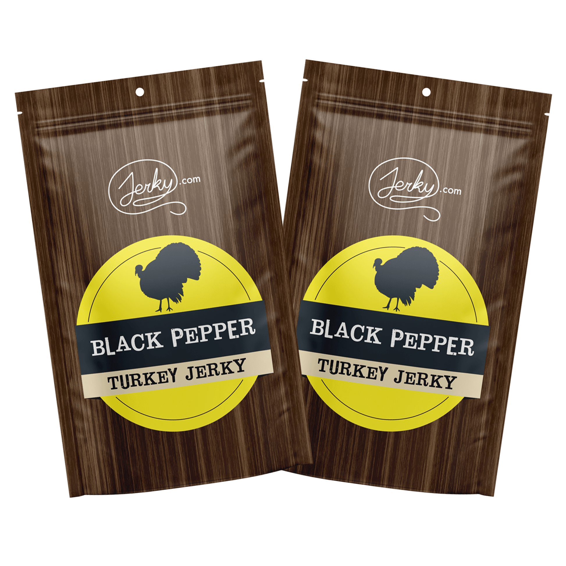 All-Natural Turkey Jerky - Black Pepper by Jerky.com