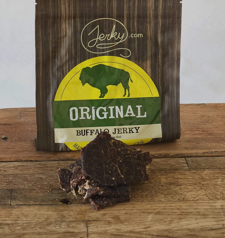 Buffalo Jerky 100 Buffalo Meat