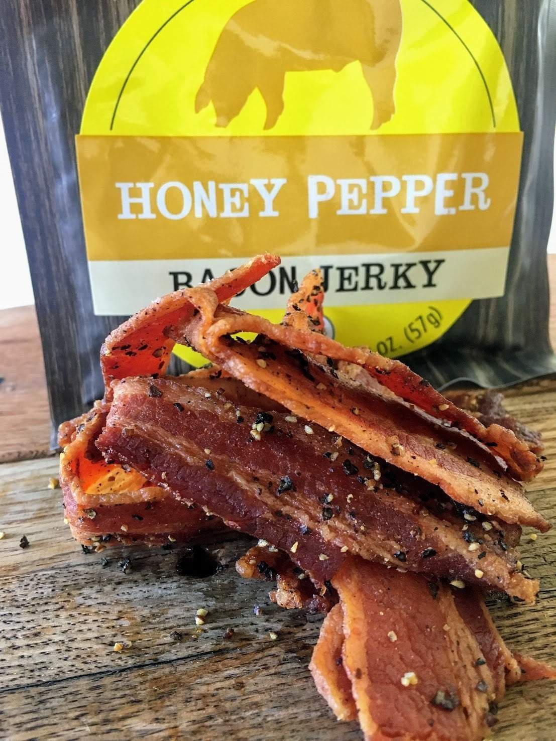 Bacon Jerky - Honey Pepper by Jerky.com