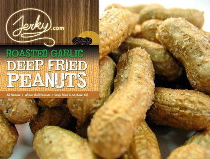 Deep Fried Peanuts - Roasted Garlic by Jerky.com
