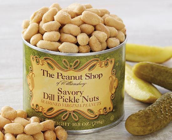 Seasoned Peanuts - Savory Dill Pickle by The Peanut Shop