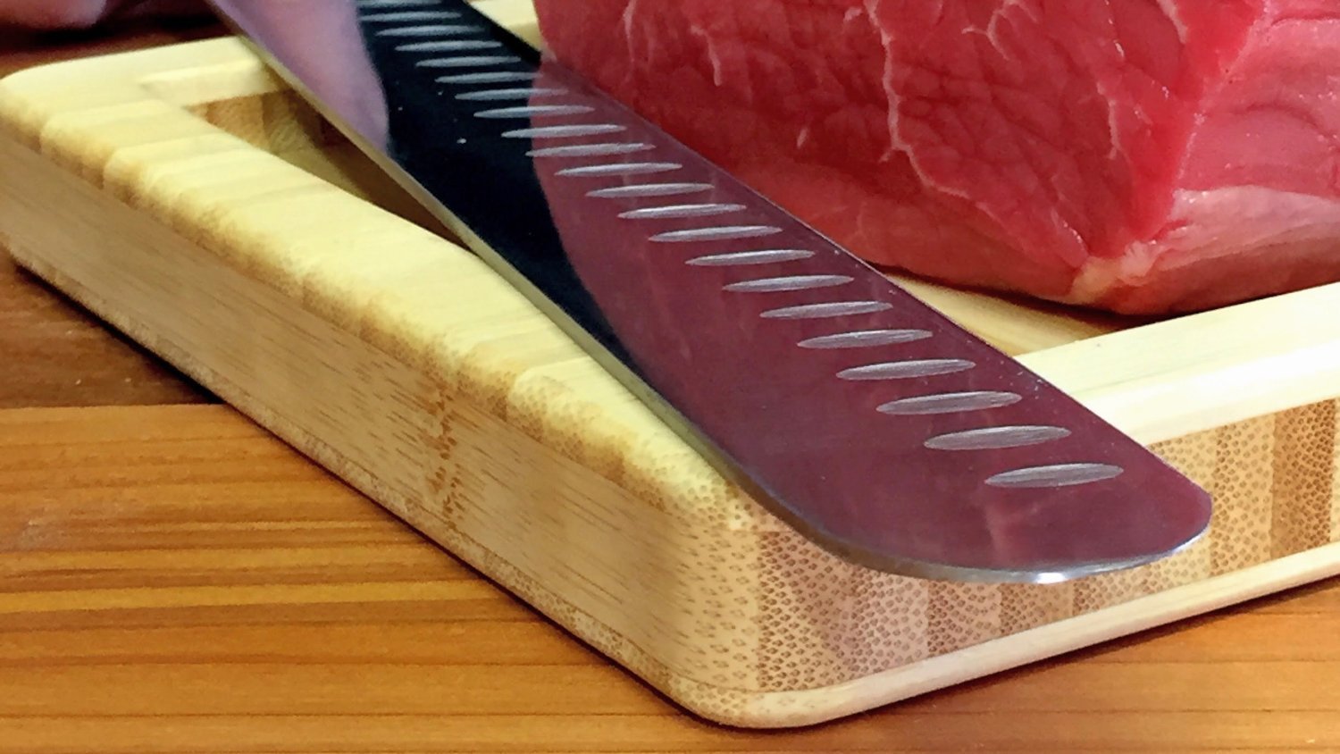 Professional Jerky Meat Slicing Knife - Stainless like the Pros