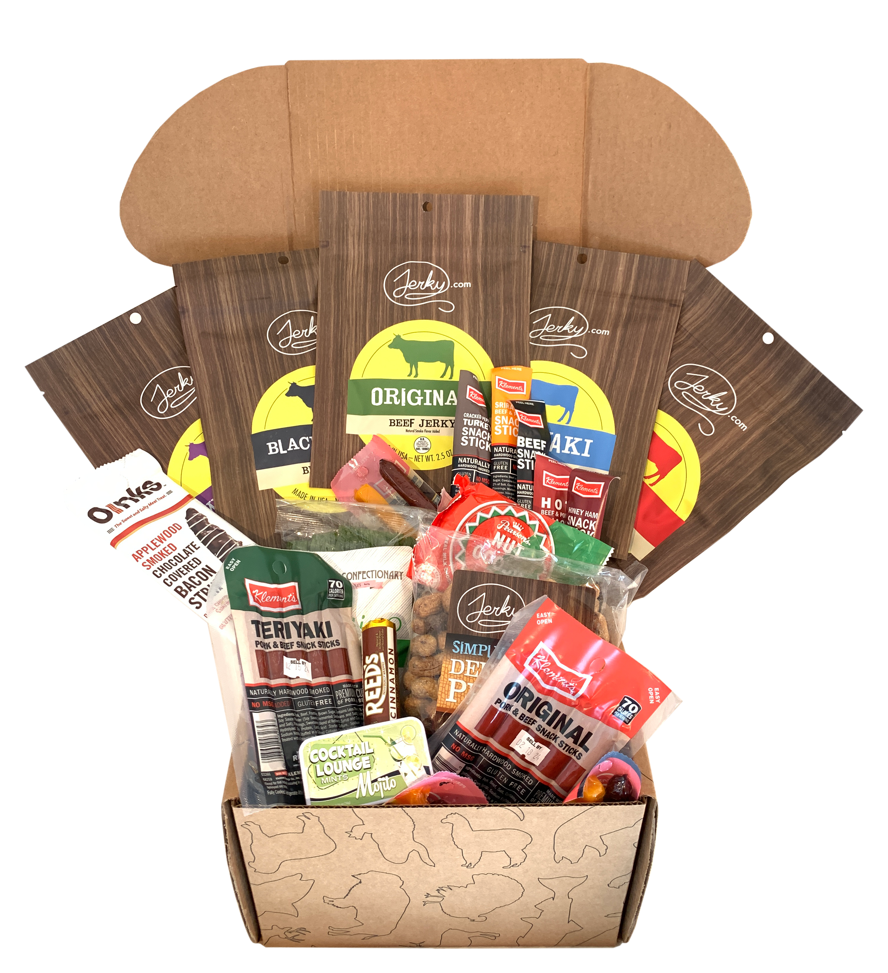 DIY Jerky Gift Basket  Fathers Day Gift Idea with Free Printable Sign