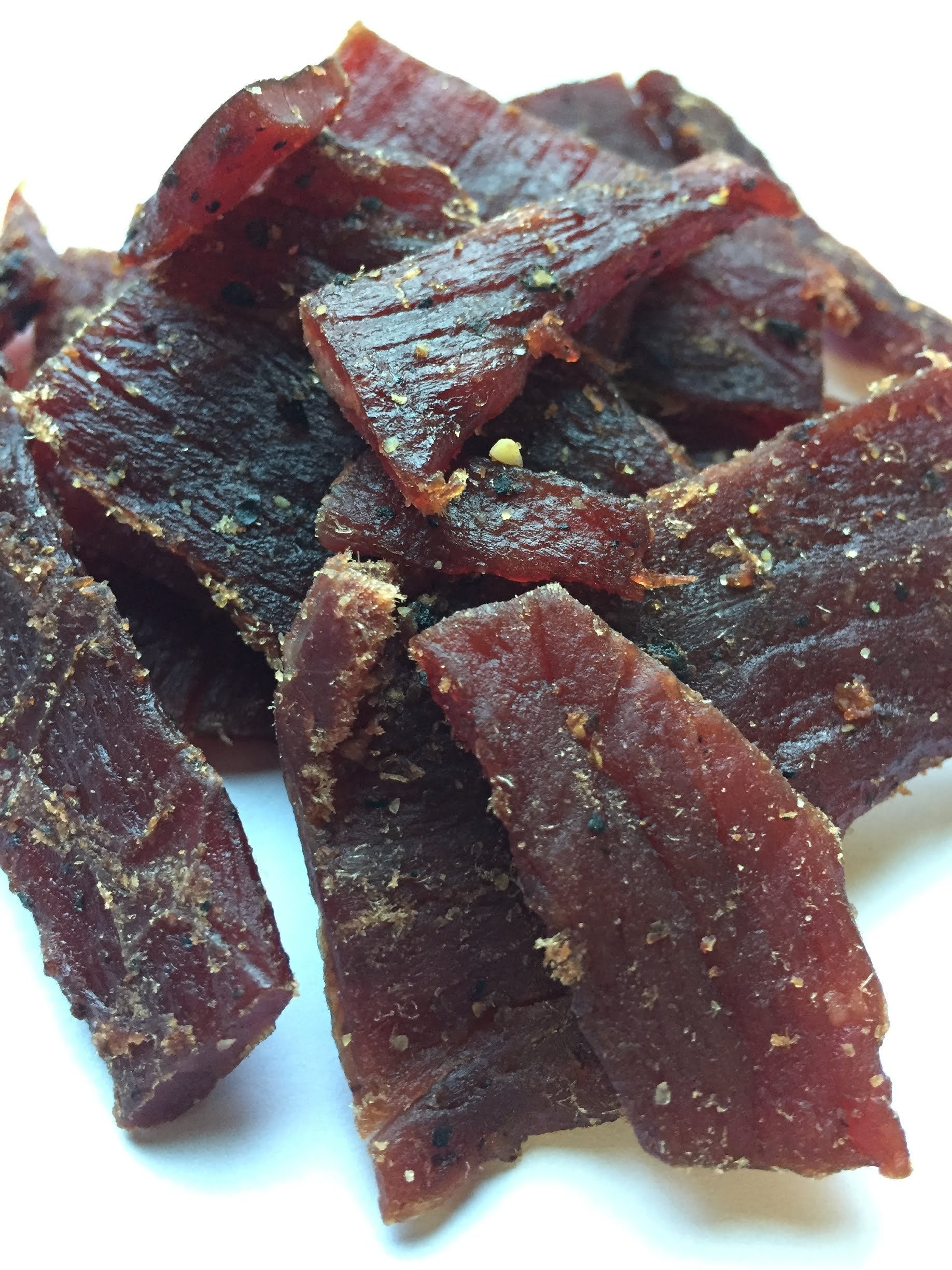 Soft and Tender Style Beef Jerky - Honey Pepper - 1 Pound Bag by Bricktown Jerky