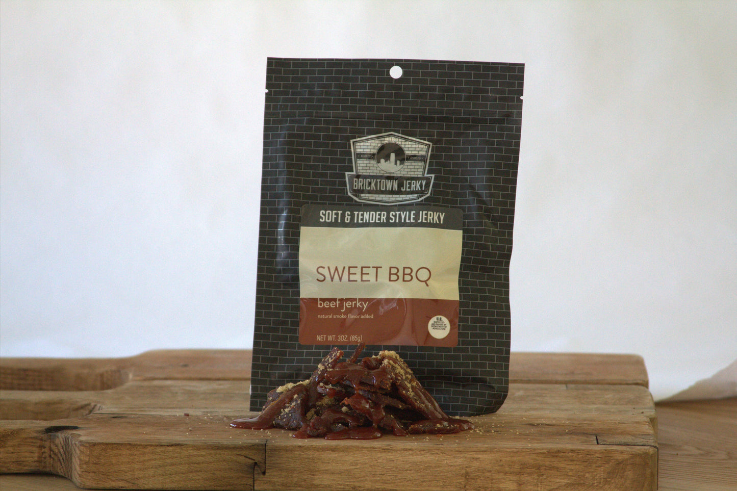 Soft and Tender Style Beef Jerky - Sweet BBQ